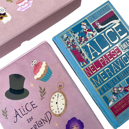 Cover Big + Libro “Alice in Wonderland”